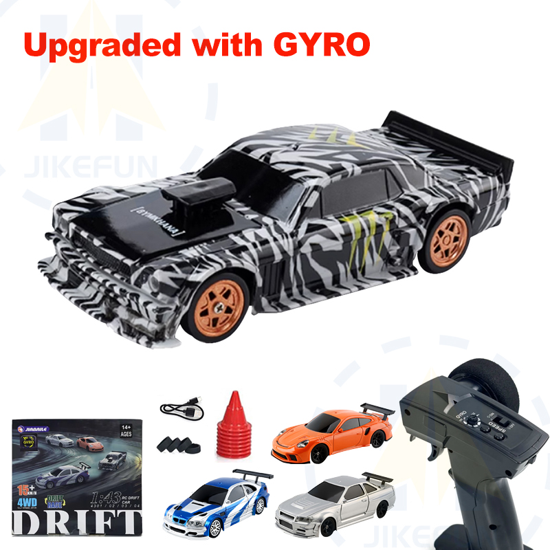 Rc Drift Car Kit - Ulepszony Gyro 1/43 RC Drifting Car
