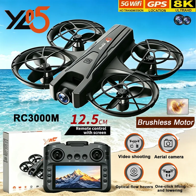 Dj Rc Drone - Dron YL05 8K HD z podwójną