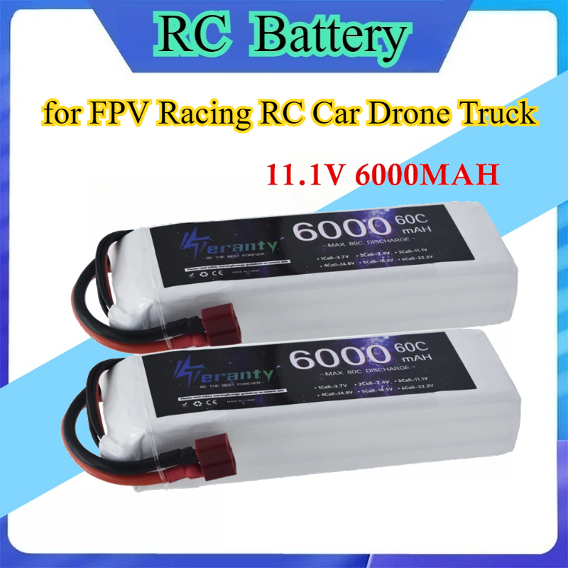 Drone Rc Truck - Akumulator Lipo 3S 11.1V 6000mAh 60C