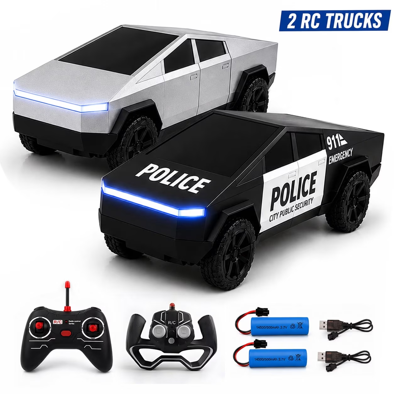 Rc Drift Car Kit - 2 SZT. Zabawki RC Cyber Truck,