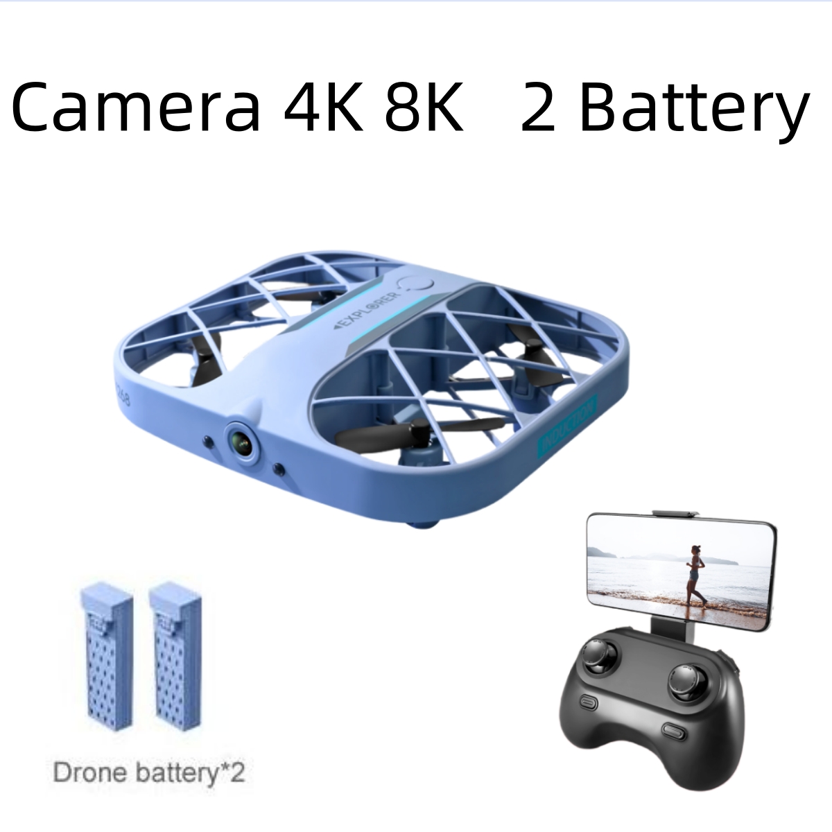 Drone Ae Rc - JJRC H107 FPV RC Dron z