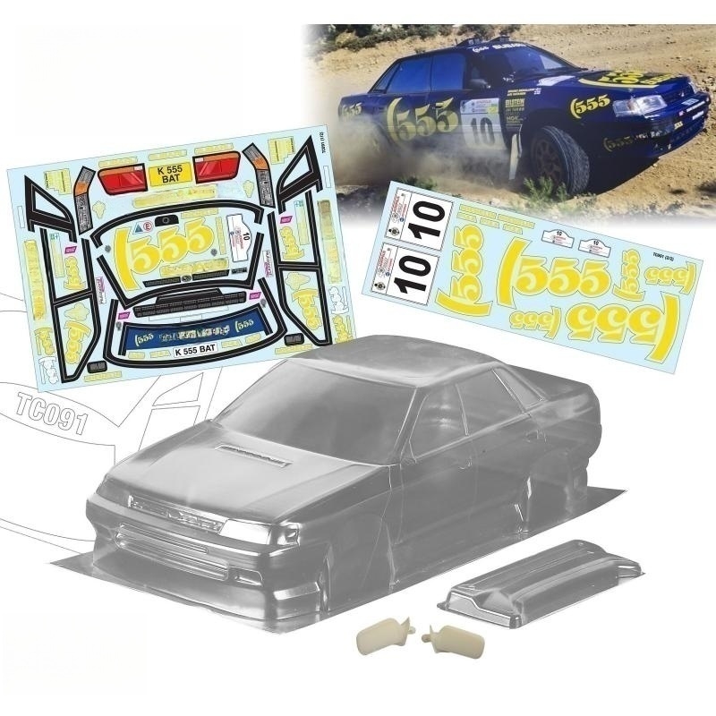 Rc Drift Car Kit - Zestaw karoserii TeamC 1/10 Legacy Rally
