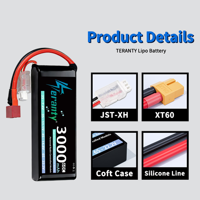 TERANTY 2S 3000mAh Bateria Lip – Drone Rc Truck recenzja i cena