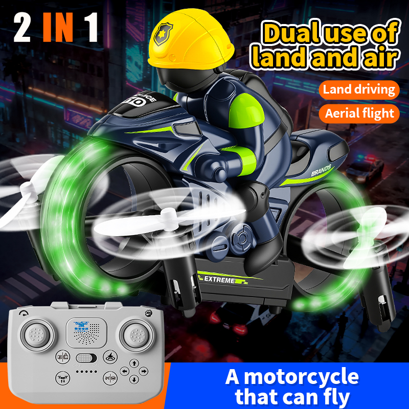 Mini Samochód RC 2 w 1 Szybki  – Drone Vs Rc Car recenzja i cena
