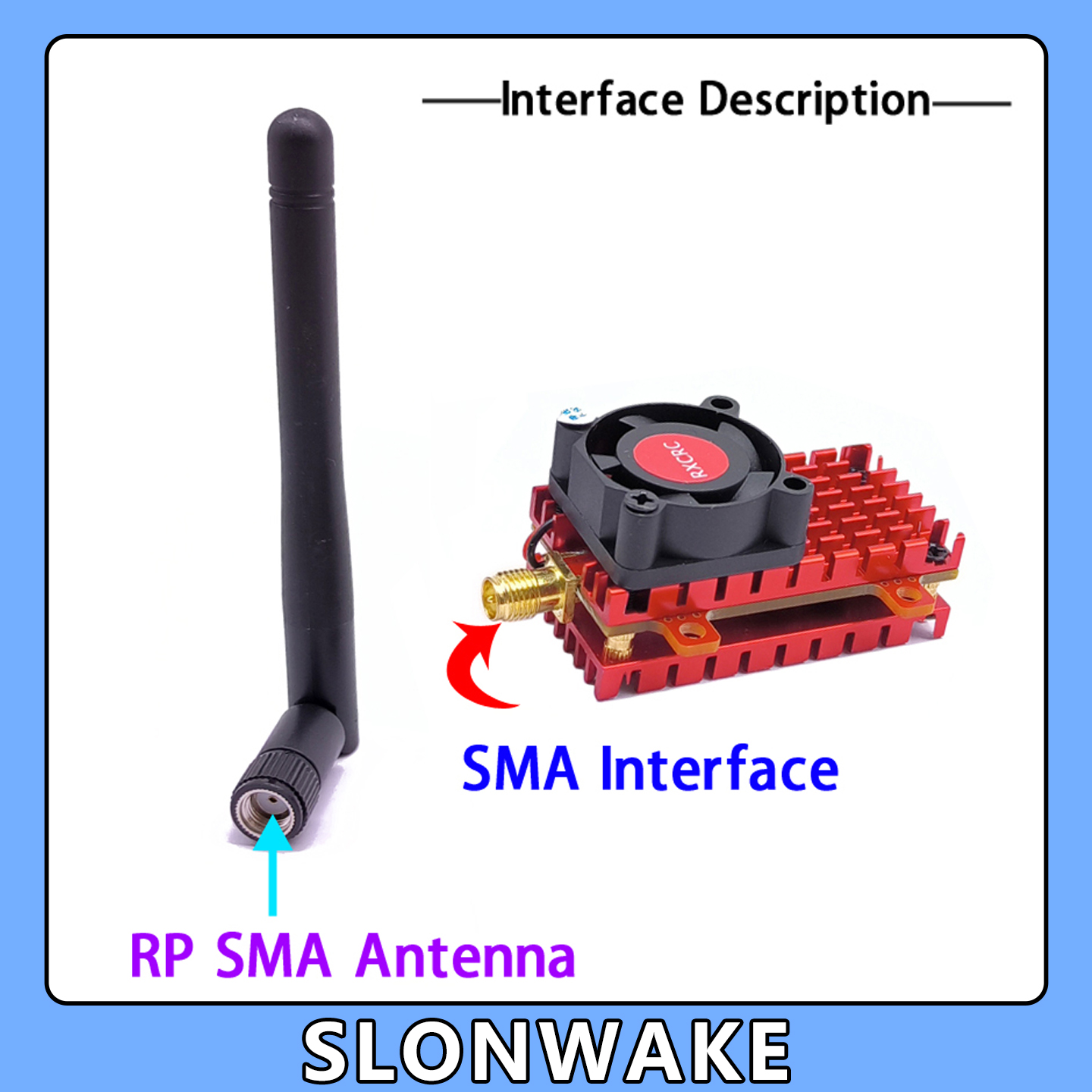 SLONWAKE 5.8G 2W VTX FPV Kamer – Drone Ae Rc recenzja i cena