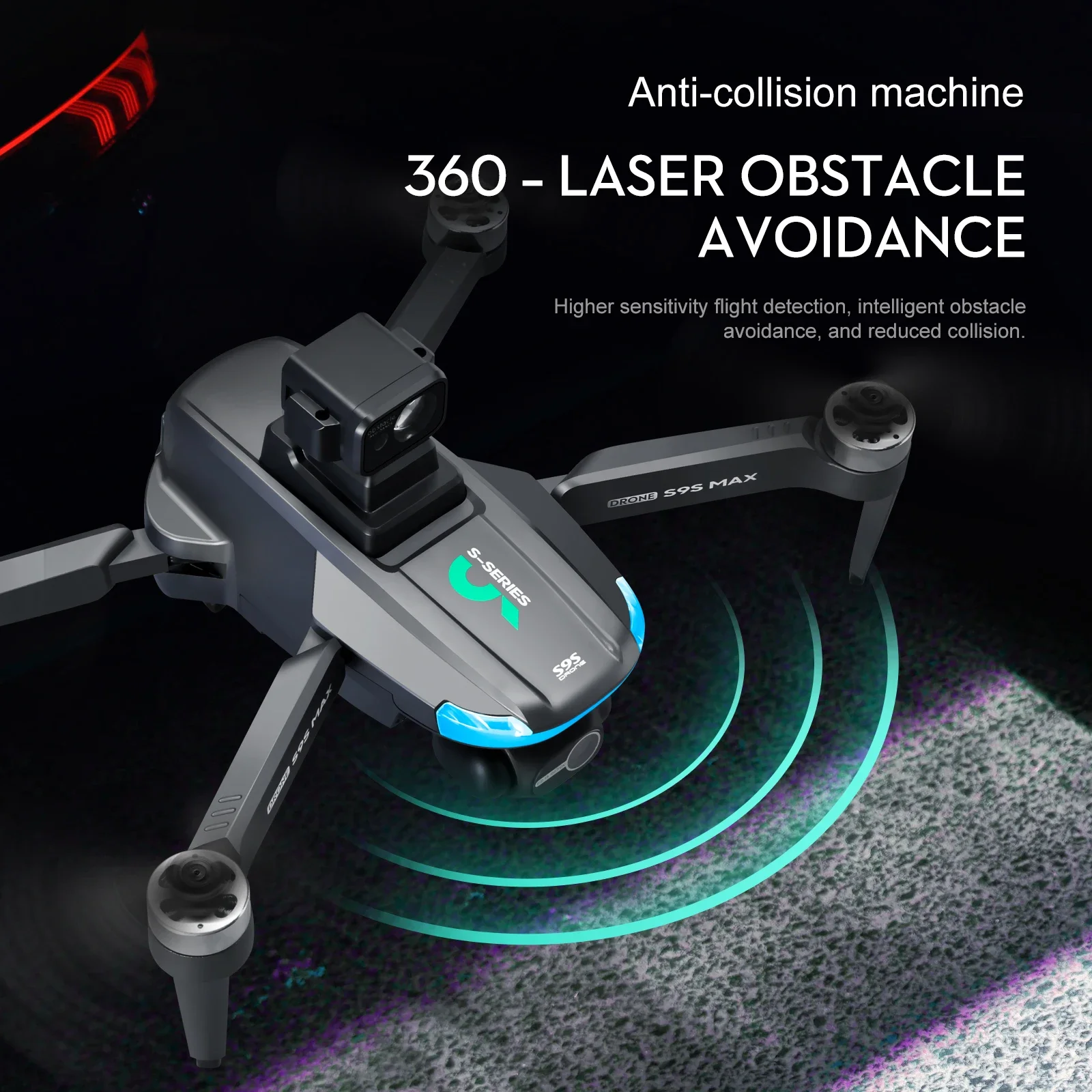 NOWOŚĆ S9S MAX MINI Drone 4K 2 – Drone Ae Rc recenzja i cena