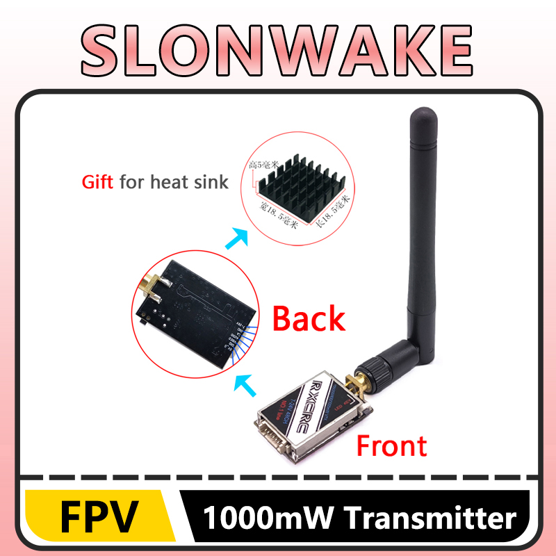 SLONWAKE 5.8G 48CH 1W VTX 100/ – Receiver Rc Drone recenzja i cena