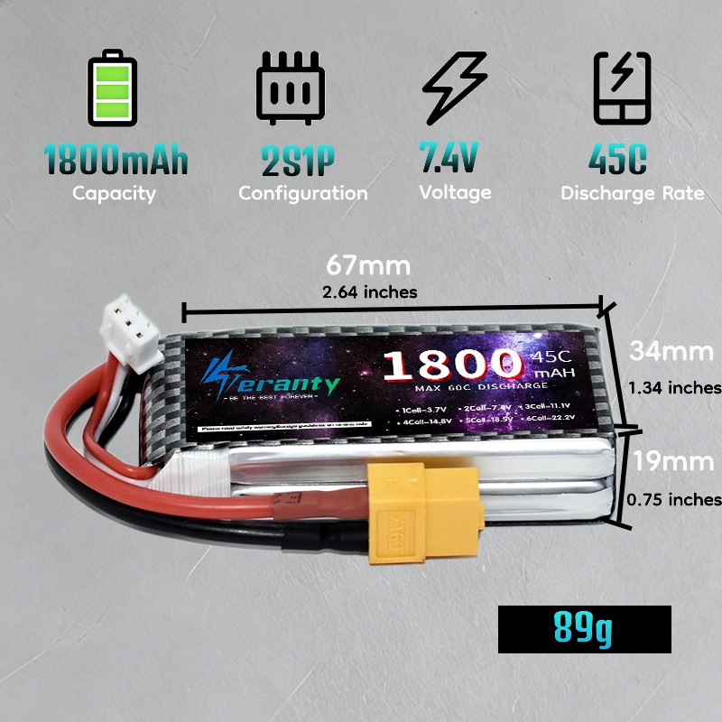 TERANTY 2S 3S 4S 1800mAh Bater – Drone Rc Truck recenzja i cena
