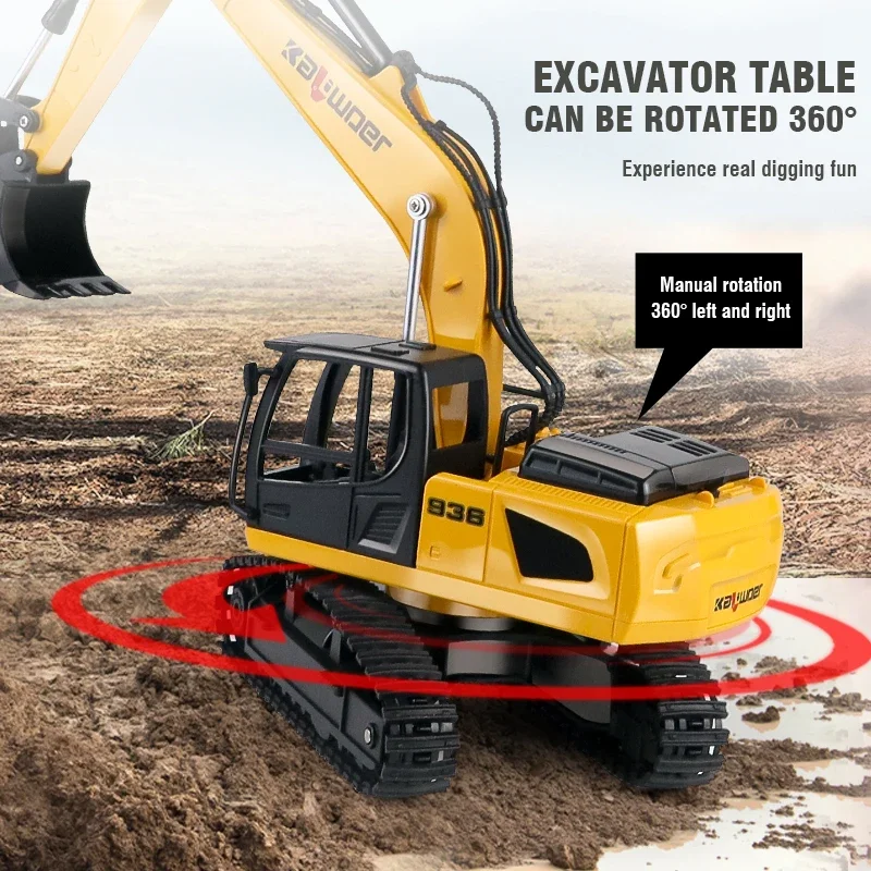 Huina Rc Excavator 1/24 9Ch Zd – Drone Vera Rc recenzja i cena