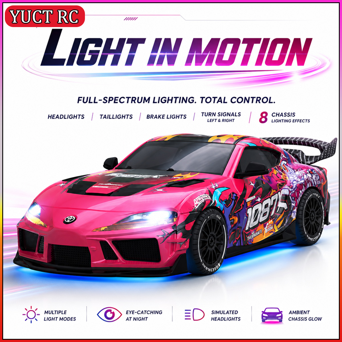 JXC SP4301 1087X Supra 1/43 Mi – Rc Drift Car Kit recenzja i cena