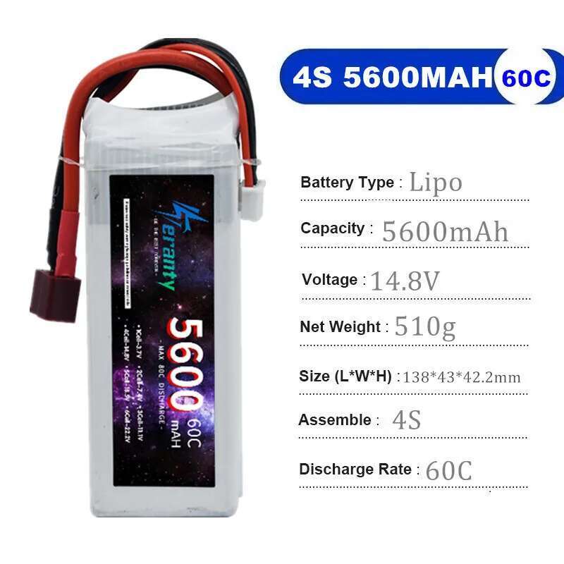 TERANTY 5600MAH 60C 2S 3S 4S 6 – Rc Drift Car Kit recenzja i cena