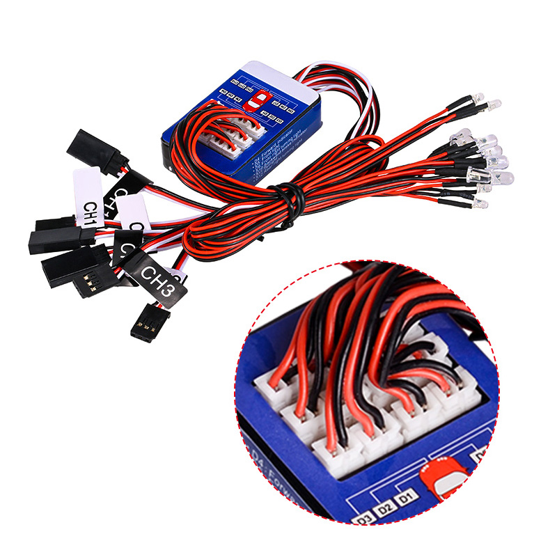 Zestaw oświetlenia RC 12 LED,  – Rc Drift Car Kit recenzja i cena