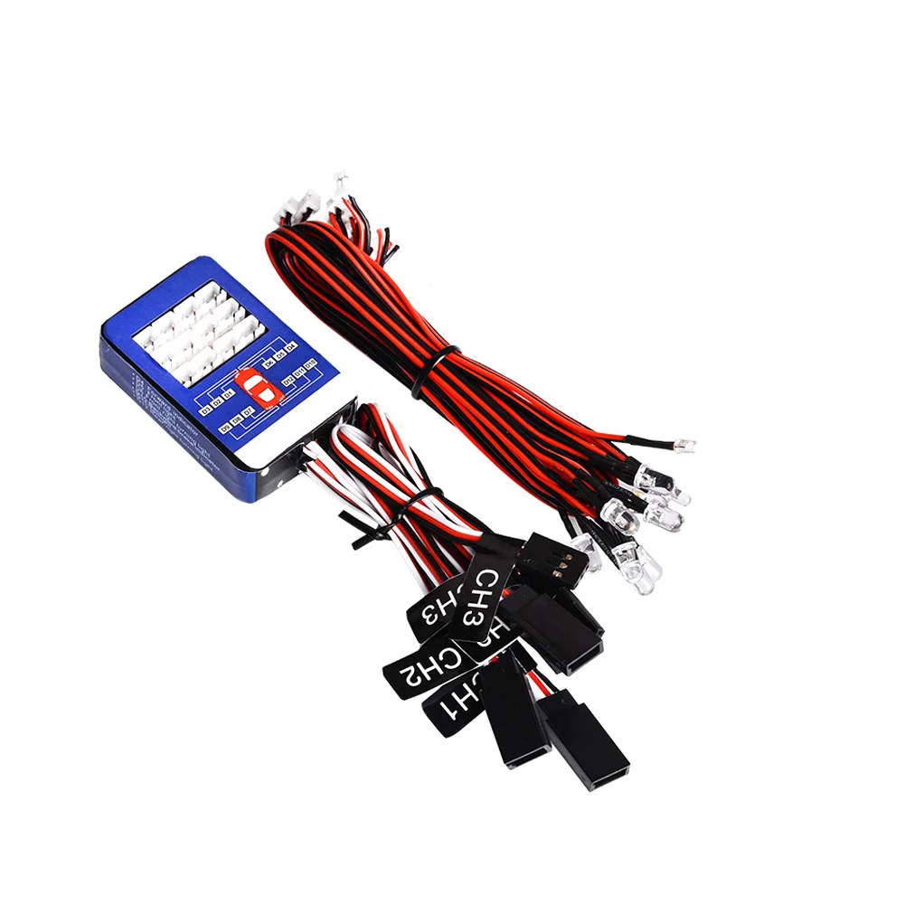 Zestaw oświetlenia RC 12 LED,  – Rc Drift Car Kit recenzja i cena