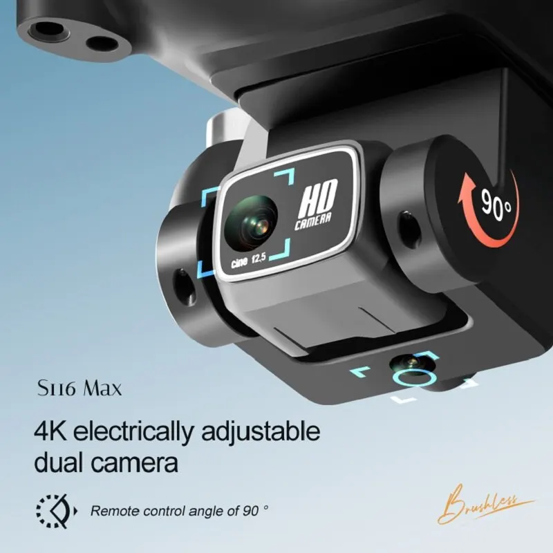 S116 MAX Elf Drone 8K Profesjo – Drone Rc S116 recenzja i cena