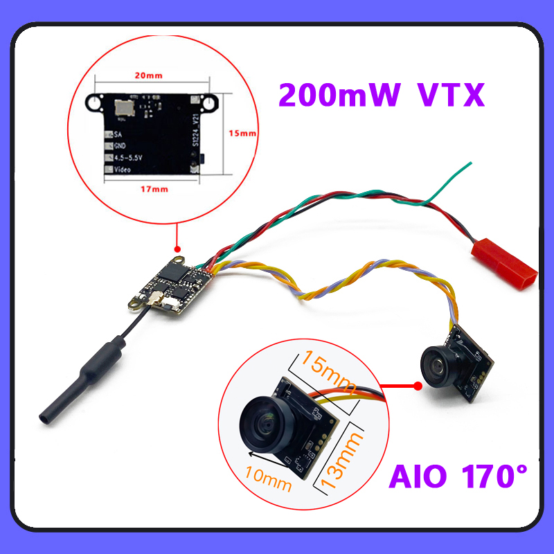 SLONWAKE 5.8G 1200TVL Kamera F – Receiver Rc Drone recenzja i cena
